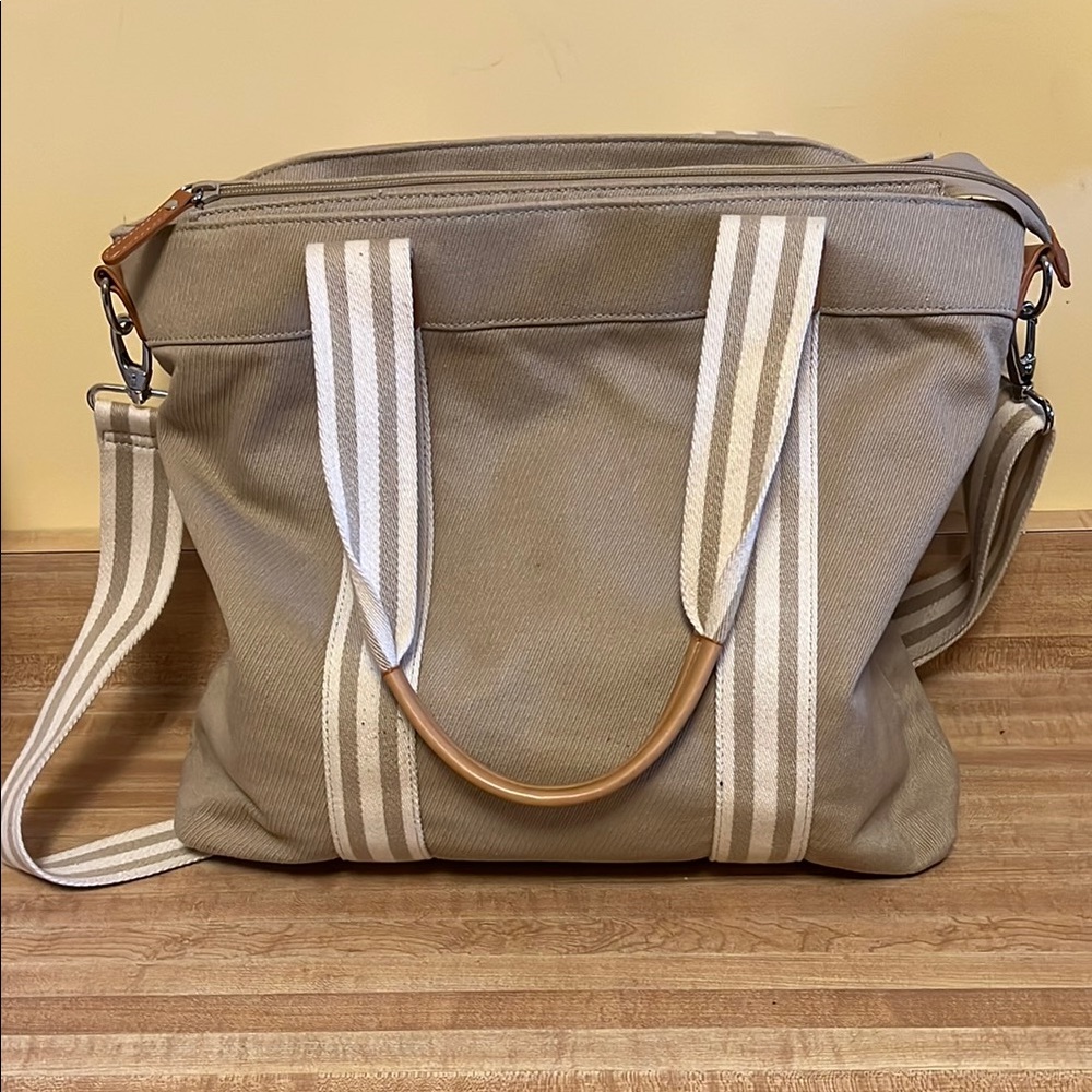 EUC Pottery Barn Kids Classic Diaper Bag with Changing Pad